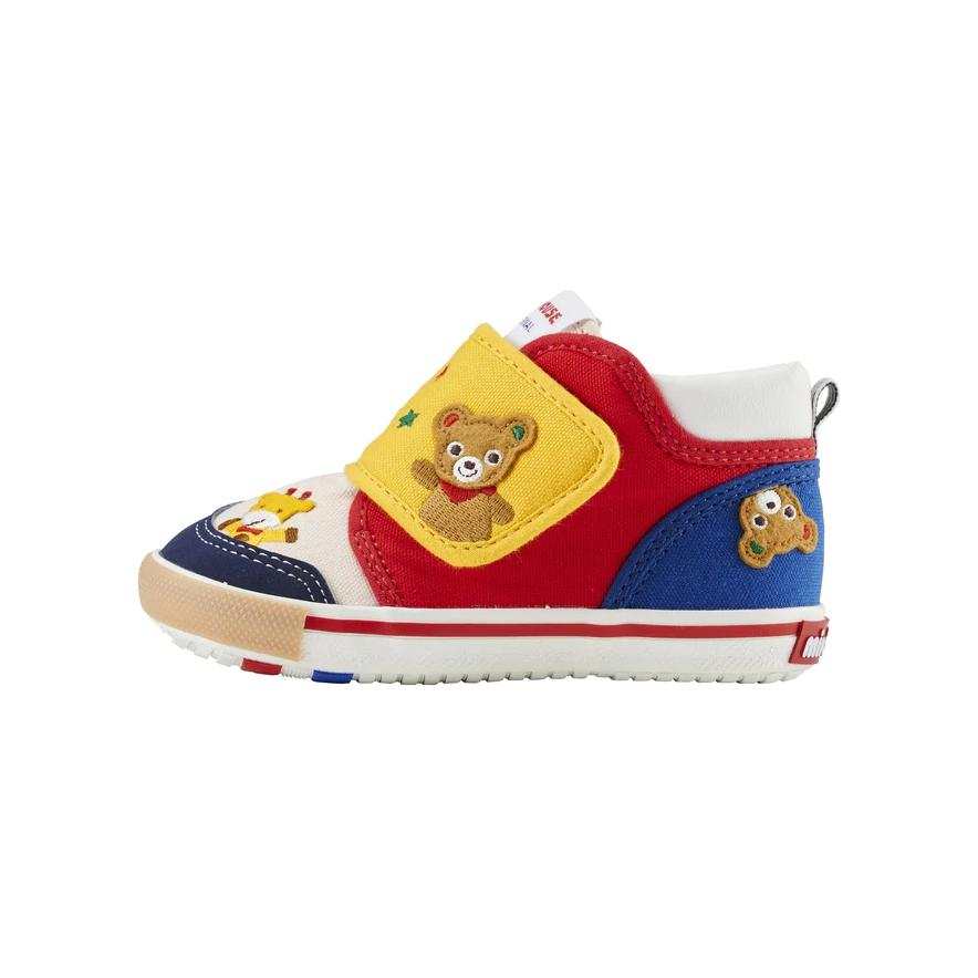 MIKI HOUSE Canvas Mid top Toddler Shoes Multicolor Baby