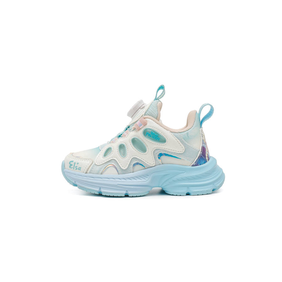 Disney Frozen Synthetic Leather, Textile Abrasion Resistant Lightweight Cushioning Low top Running Shoes Kids'