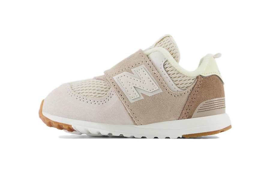 New Balance New Balance NB 574 Cushioning Anti Kick Low top Toddler Shoes Beige Infant And Toddler