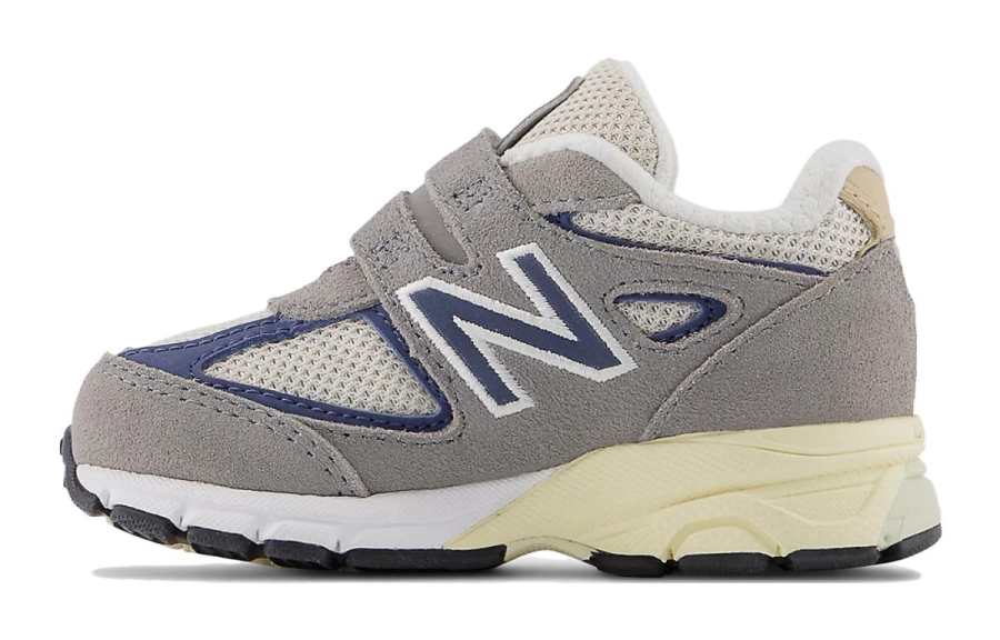 New Balance New Balance NB 990 V4 Hook And Loop Low top Baby & Toddler Shoes Gray Infant And Toddler