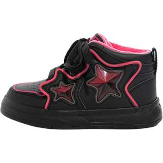 Babaya Fleece Lined, Hook and Loop, Star Shoes Slip Resistant, Abrasion Resistant, Thermal Mid top