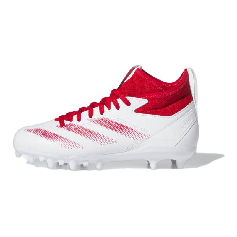 Adidas Adidas ADIZERO IMPACT.2 Comfortable High top Kids' Soccer Shoes White Kids'