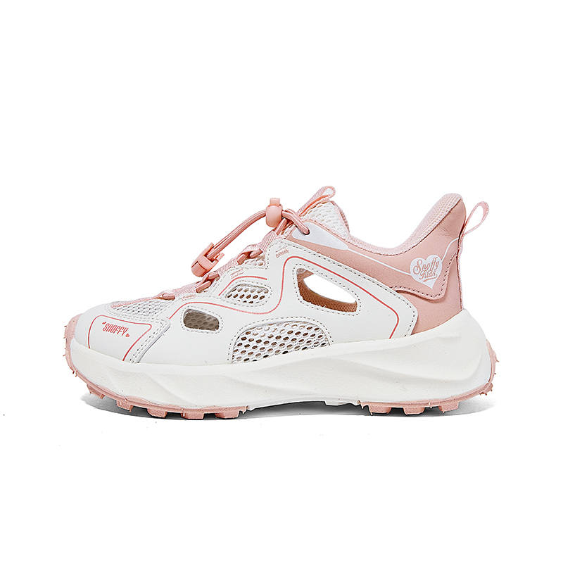 Snoffy Lightweight Outdoor Collection Synthetic Leather, Textile Slip Resistant And Breathable Casual Shoes Kids'