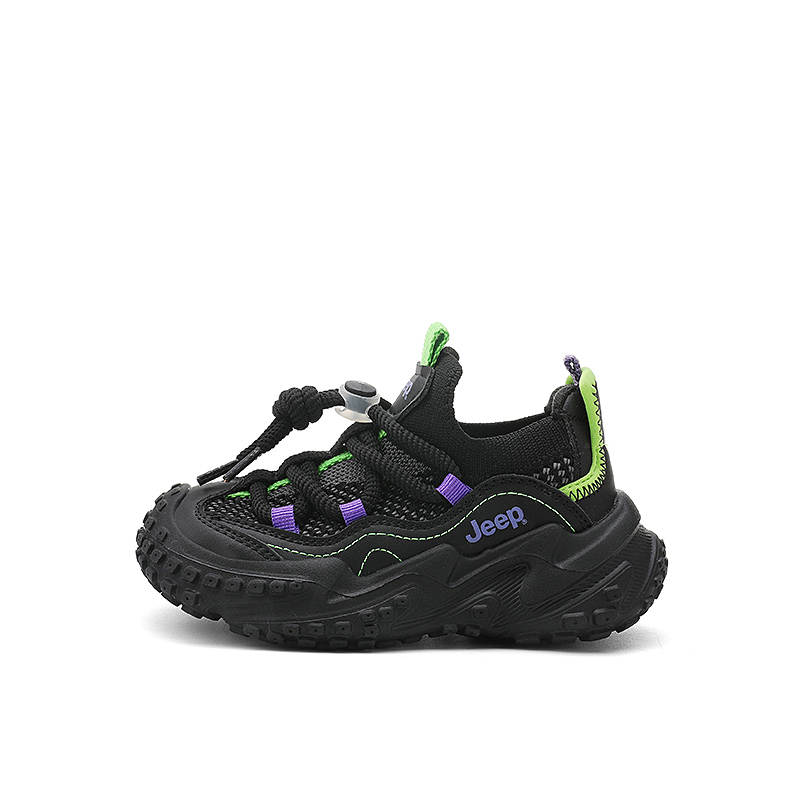 Jeep Kids Lifestyle Shoes Warrior Black Kids'