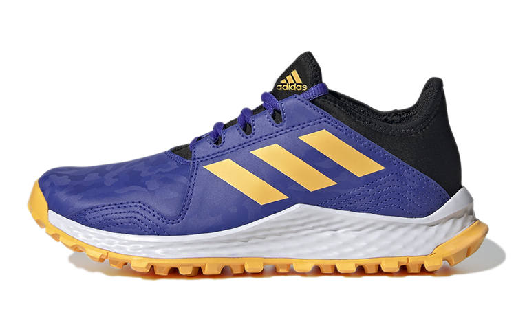 Adidas Adidas Youngstar K Slip Resistant And Breathable Low top Running Shoes Blue Yellow Black Kids'