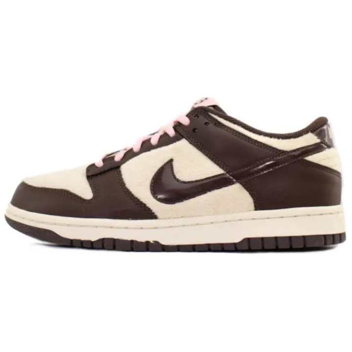 Nike Nike Dunk Low Teddy Bear Low top Skateboard Shoes Brown Unisex