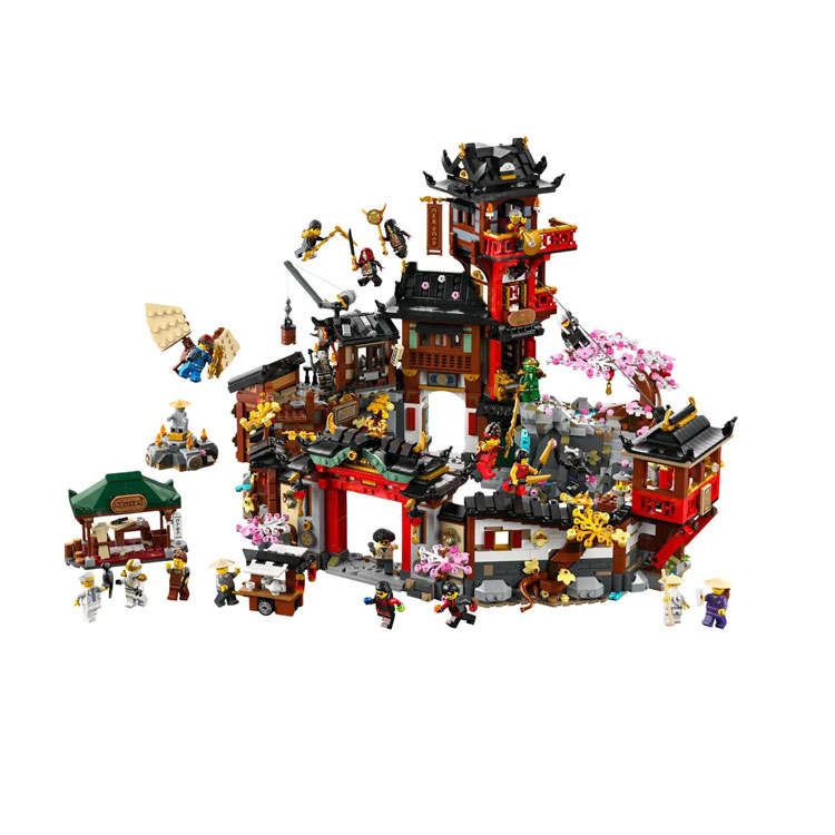 LEGO LEGO Ninjago Old Town Plastic Building Blocks 4851pcs 71861