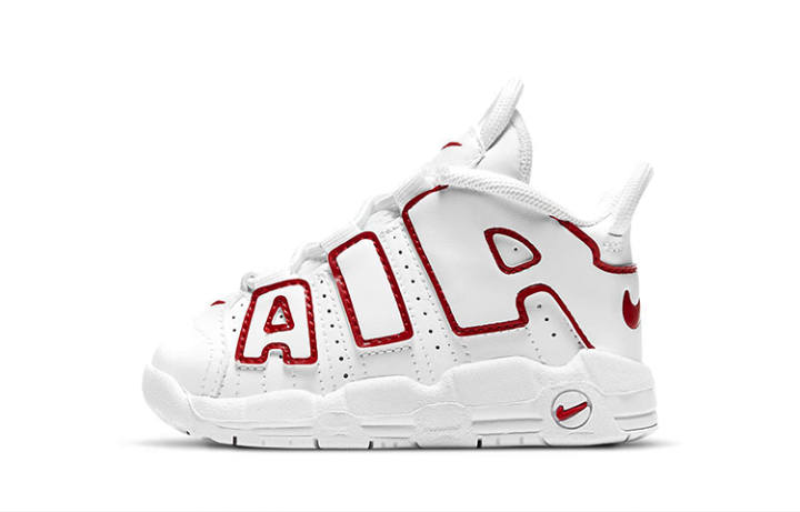 Nike Nike Air More Uptempo White Varsity Red TD