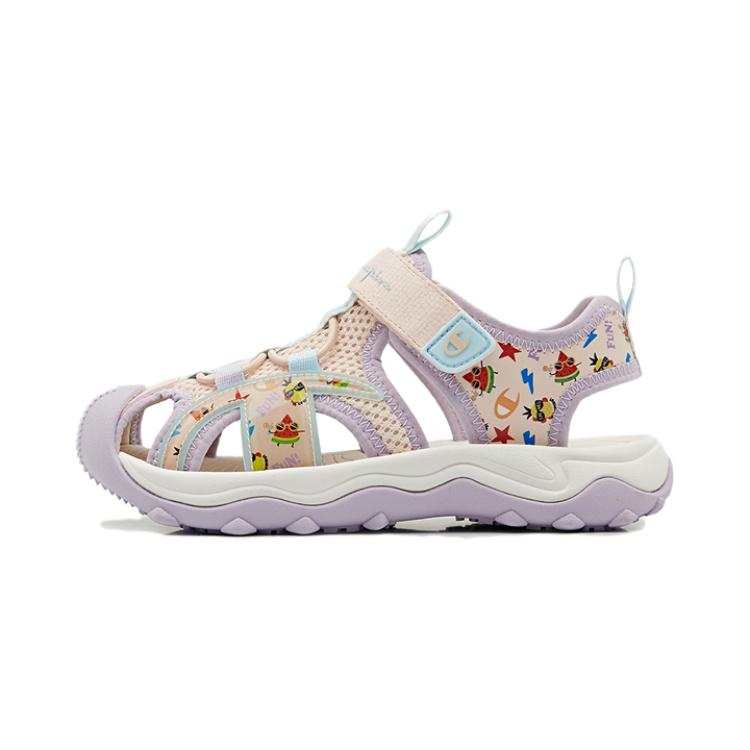 Champion Kids Synthetic Leather Comfortable Cushioning Children's Sandals Peach Pink