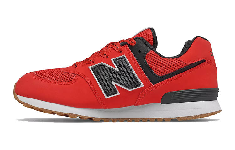 New Balance New Balance NB 574 Kids Lifestyle Shoes Red Teenagers
