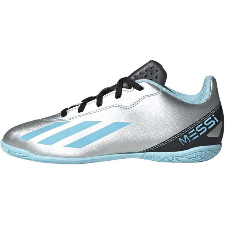 Adidas Adidas X CRAZYFAST Comfortable Slip Resistant Abrasion Resistant Low top Kids' Soccer Shoes Black Blue Kids'