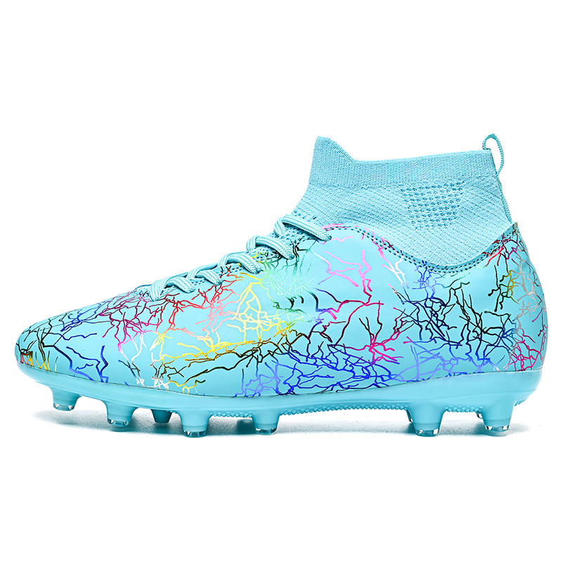 HBRK Slip Resistant Abrasion Resistant Slip Resistant Abrasion Resistant High top Kids' Soccer Shoes Teenagers