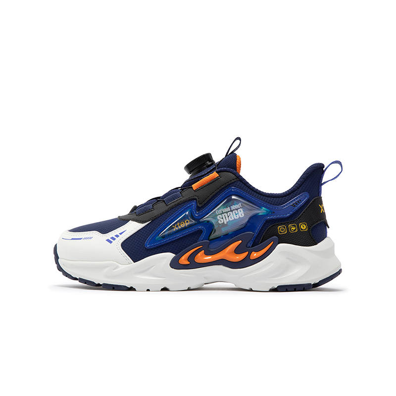 XTEP Campus Kids Lifestyle Shoes Deep Blue/Lyon Blue Kids'
