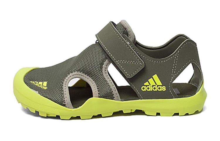 Adidas Adidas Captain Toey Abrasion Resistant Children's Sandals Army Green Kids'