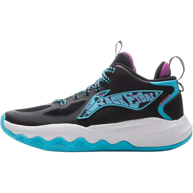 Li-Ning YOUNG Li Ning YOUNG Basketball Slip Resistant Cushioning Abrasion Resistant Breathable Low top Children's Basketball Shoes