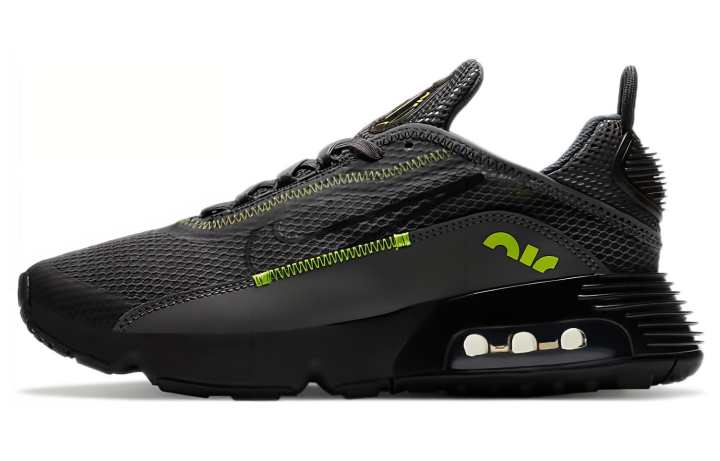Nike Nike Air Max 2090 Cushioning Low top Running Shoes Black Green Unisex