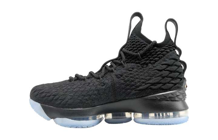 Nike Nike LeBron 15 Black Metallic Gold GS