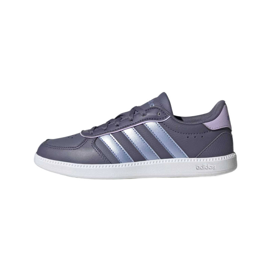 Adidas Adidas BREAKNET SLEEK Abrasion Resistant Low top Kids' Training Shoes Aurora Ink/Clear Pink Teenagers