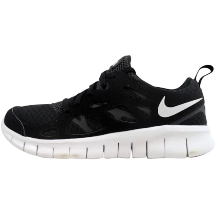 Nike Nike Free Run 2.0 Low top Running Shoes Black/White Unisex