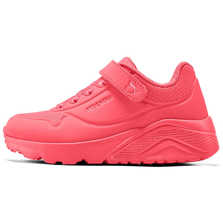 Skechers Kids Slip Resistant Abrasion Resistant Kids Lifestyle Shoes Neon Pink Kids