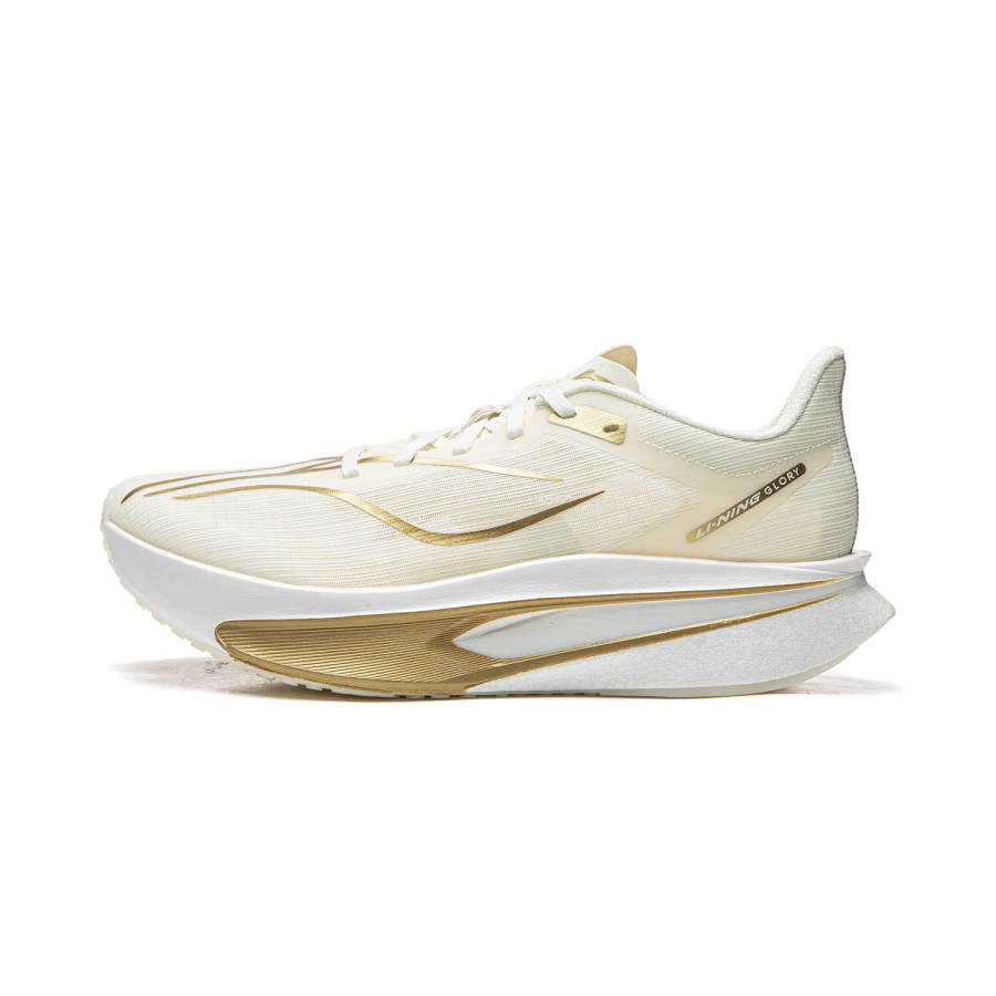 Li-Ning Li Ning Feidian 6 Challenger Low top Casual Running Shoes Men's Ecru