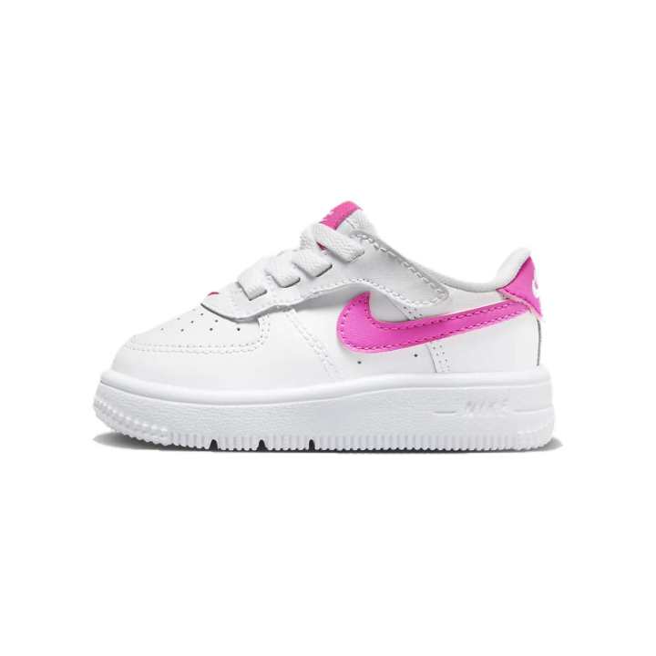 Nike Nike Force 1 Low EasyOn TD 'White Laser Fuchsia'