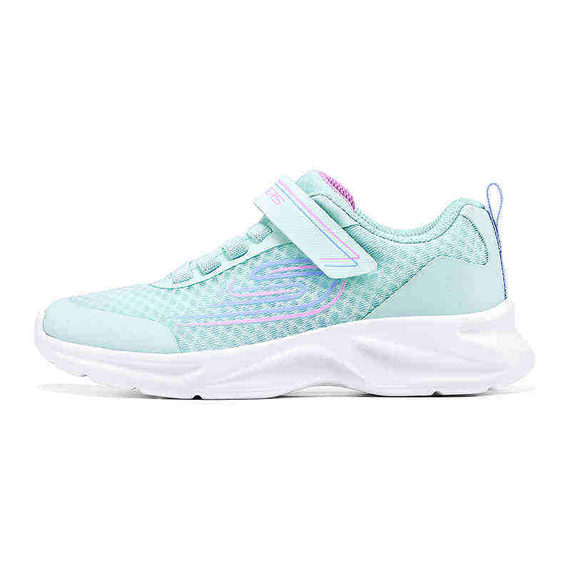Skechers Kids SKECHERS GIRLS Comfortable Slip Resistant Abrasion Resistant Low top Kids' Running Shoes Mint Kids'