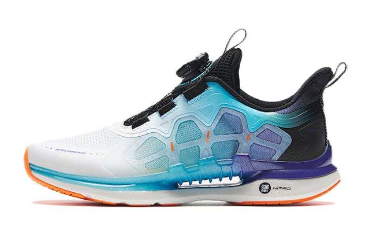Antakids Chase 5.0 Slip Resistant, Abrasion Resistant, Rebound, Breathable Low top Running Shoes White Blue Teenagers