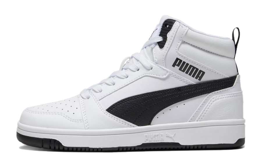 PUMA Rebound V6 Mid Abrasion Resistant Cushioning Abrasion Resistant Cushioning Mid top Kids' Skateboarding Shoes