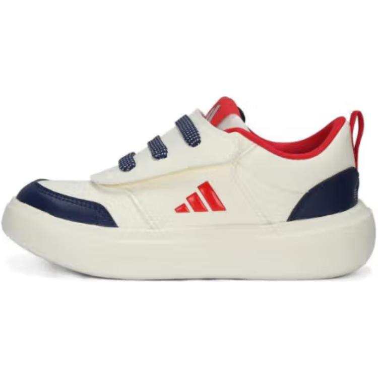 Adidas Adidas Park St Slip Resistant Abrasion Resistant Low top Kids' Training Shoes White Blue Children Aged 3 7 Years Old