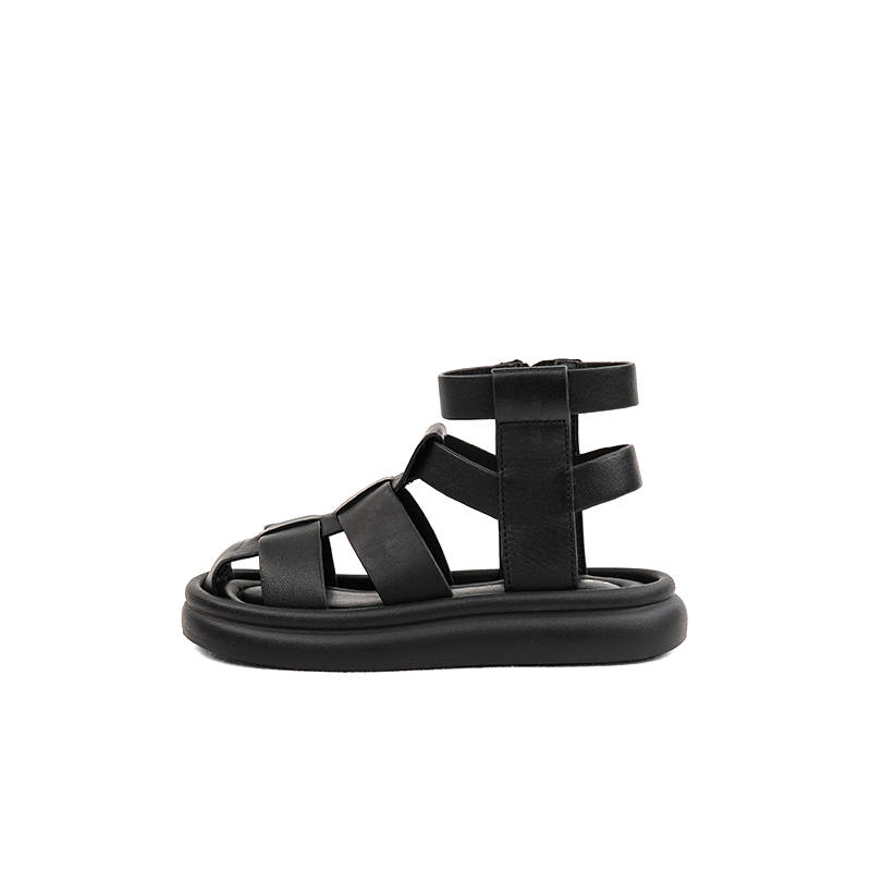 XIAOZHUBANNA Comfortable Quick Dry Lightweight Quick Dry Lightweight Children's Sandals Black Kids'