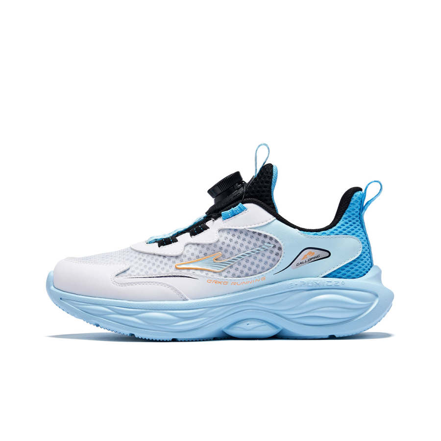 ERKE KIDS Lingyue 3 Synthetic Leather, Textile Low top Running Shoes