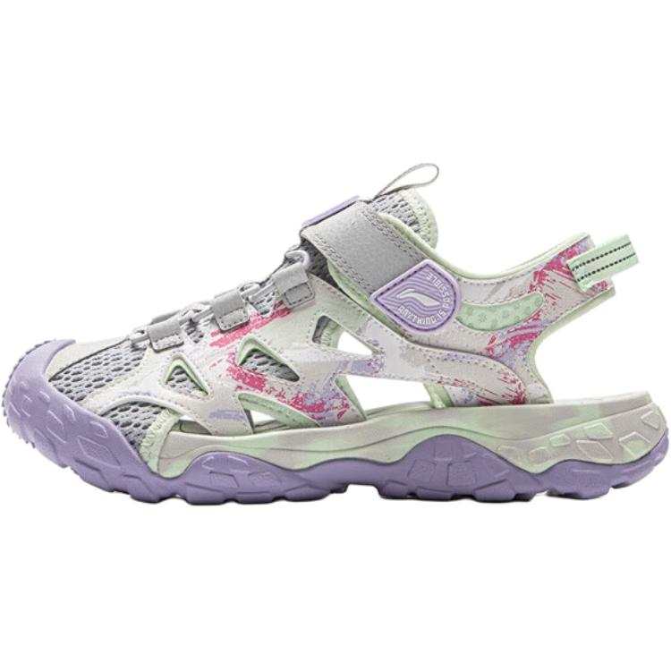 Li-Ning YOUNG Li Ning YOUNG Outdoor Low top Sandal Gray Purple Teenagers