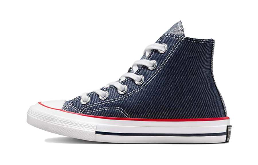Converse Chuck 70 High top Kids Canvas Shoes Black White Red Children Aged 3 7 Years Old