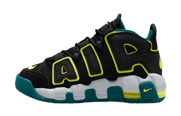Nike Nike Air More Uptempo Low 'Black Geode Teal' GS