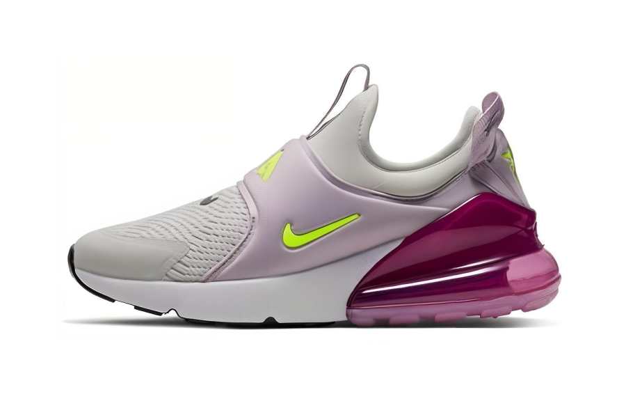 Nike Nike Air Max 270 Extreme Trendy Low top Kids Lifestyle Shoes Gray Pink Purple Children Aged 3 7 Years Old