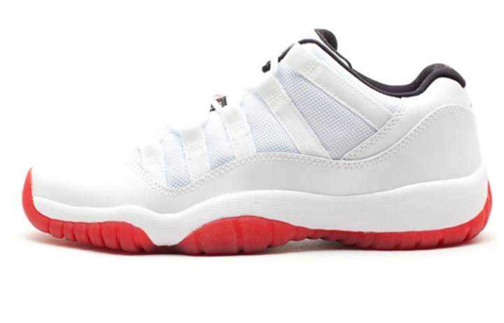 Jordan Jordan 11 Retro Low White Varsity Red GS