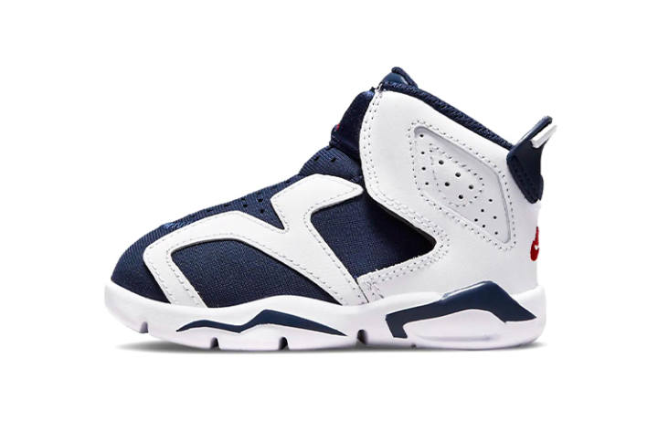 Jordan Jordan 6 Retro Little Flex Td Slip Resistant Cushioning Abrasion Resistant Rebound Breathable High top Toddler Shoes