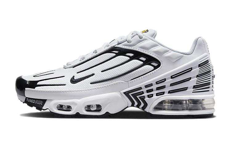 Nike Nike Air Max Plus 3 Cushioning Abrasion Resistant Low top Casual Shoes White Unisex