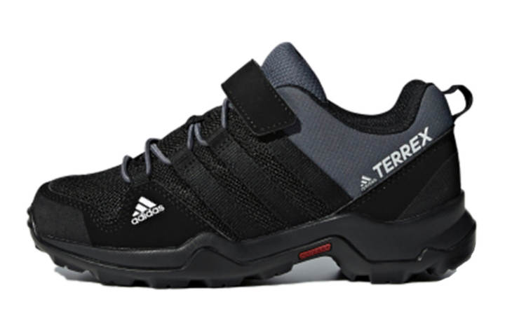 Adidas Adidas Terrex Ax2r Cf K Breathable Low top Kids' Outdoor Shoes Black Gray Kids'