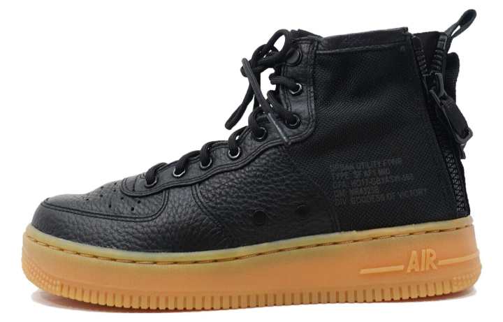 Nike Nike SF Air Force 1 Mid Black Gum GS