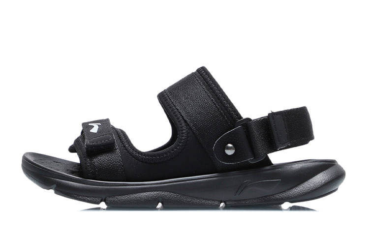 Li-Ning YOUNG Li Ning YOUNG Trendy 3.0 Abrasion Resistant Breathable Sandal Black Teenagers
