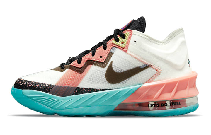Nike Nike LeBron 18 Low Summit White Space Jam GS