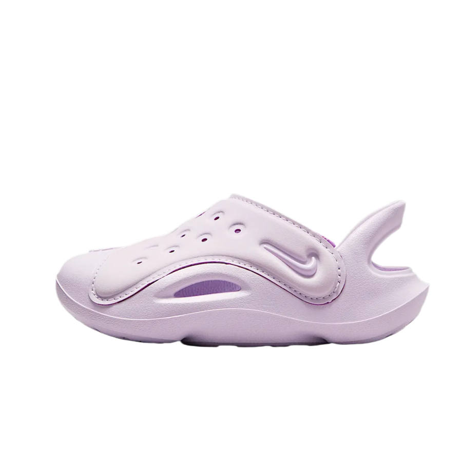 Nike Nike Aqua Swoosh Slip Resistant And Breathable Slip Resistant And Breathable Low top Toddler Shoes Purple