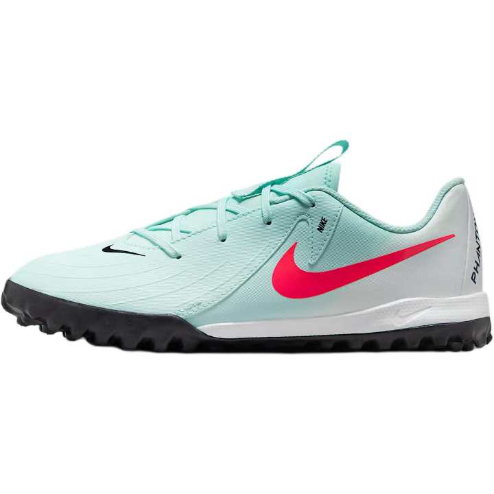 Nike Nike Jr. Phantom GX 2 Academy Low top Kids' Soccer Shoes Mint Green/Dark Black/Atomic Red Kids'