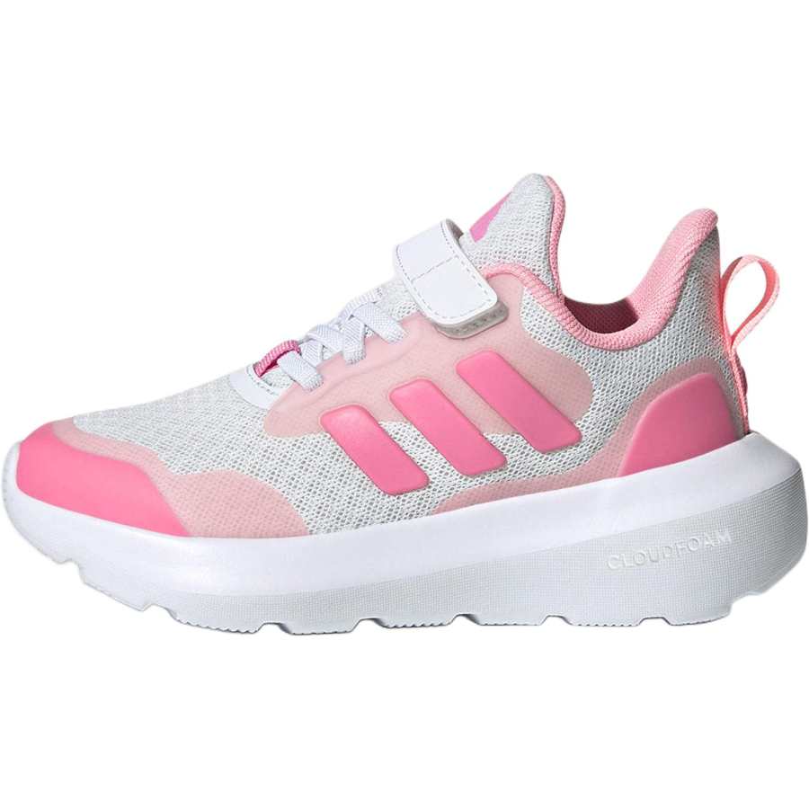 Adidas Adidas FORTARUN 3.0 Abrasion Resistant Breathable Low top Kids' Running Shoes Pink Kids'