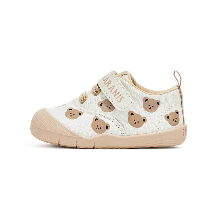 TARANIS Low top Pre Walking Baby Shoes Apricot Infant And Toddler