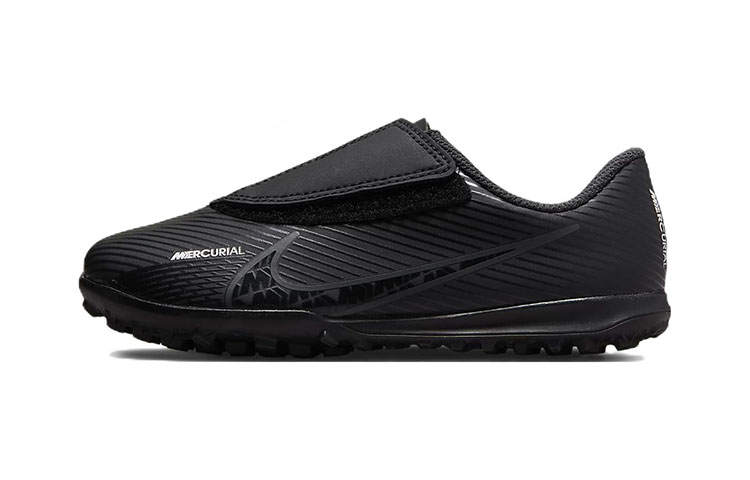 Nike Nike Mercurial Vapor 15 Club TF Grassland Low top Soccer Shoes Black Kids'