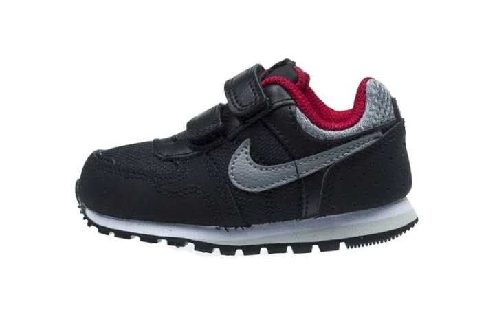 Nike Nike MD Runner 2 Fabric Low top Toddler Shoes Black Gray Infant And Toddler