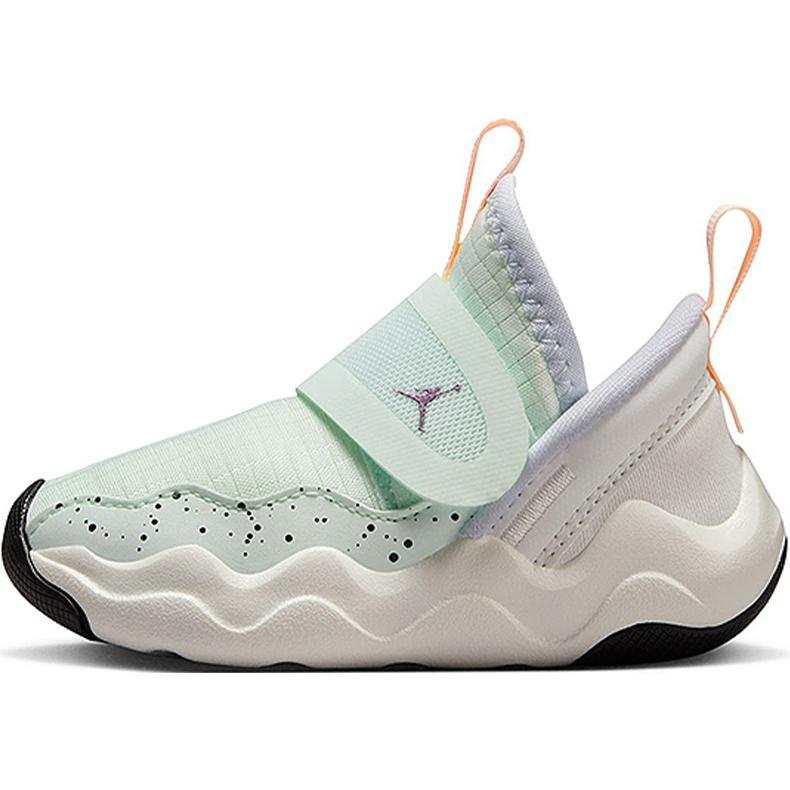 Jordan Jordan 23/7 Slip Resistant Abrasion Resistant Low top Toddler Shoes White/Green Infant And Toddler